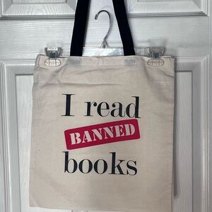 Canvas Tote Bag with Bold Statement
